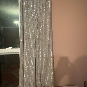 By Together Sparkling Sequin Pants​